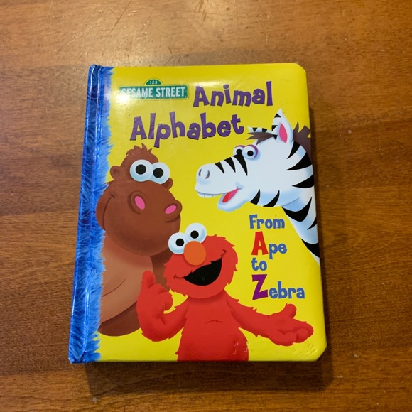random house | Toys | Sesame Street Animal Alphabet Book Ape To Zebra Childrens Hardback Book ...